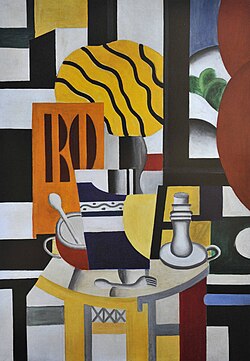 Fernanrd Léger - Nature morte à la chandelle, 1922