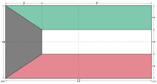 Flag construction sheet