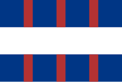 One of the early flags of the League of the Free Peoples (c. 1815)
