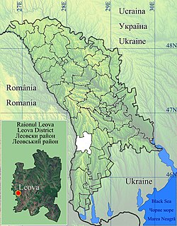 Colibabovca is located in Moldova Leova