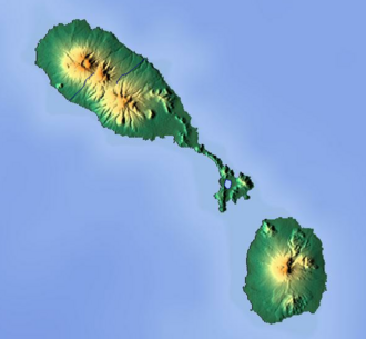 The Narrows is located in Saint Kitts and Nevis