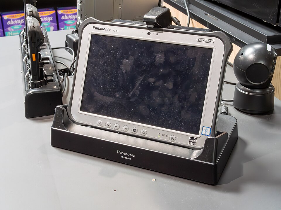 File:Panasonic Toughpad, Ottobrunn (20250410-P1046283).jpg