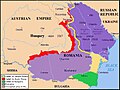 Image 52Romanian territorial losses in the Treaty of Bucharest in May 1918 (from History of Romania)
