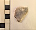 Flint tranchet flake