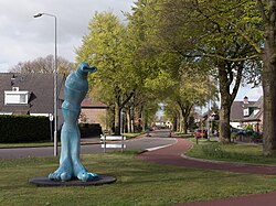 Wijchen, ceramic:  The foot wants to go where you already find the eye