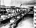 Brasserie Molson, Montréal, 1930: détail de plante bouteillage