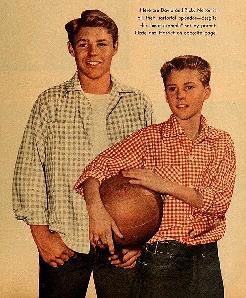 File:David Nelson and Ricky Nelson 1953.jpg