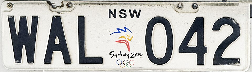 File:NSW License Plate 2000 Sydney Olympics.jpg