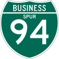 Business Loop Interstate 94 marker
