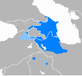 Azerbaijani language distribution (2024)