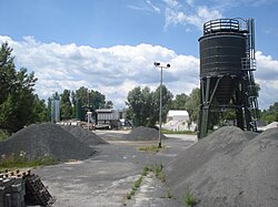 Asphalt plant in Ivanovec