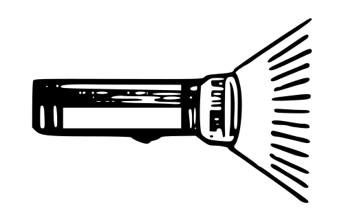 File:Indian Election Symbol Battery Torch.svg