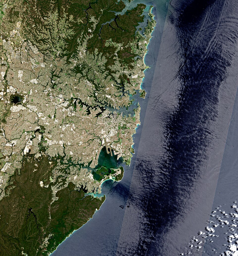 File:Sydney, Australia by Sentinel-2.jpg