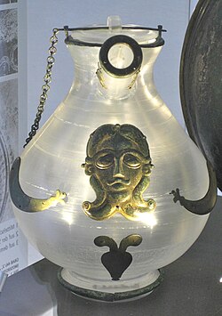 A jug from Moserstein, Keltenmuseum.