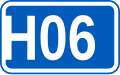 Highway H06 shield}}