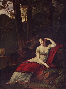 Portrait of Empress Joséphine; by Pierre-Paul Prud'hon; 1805; oil on canvas; 244 x 179 cm; Louvre