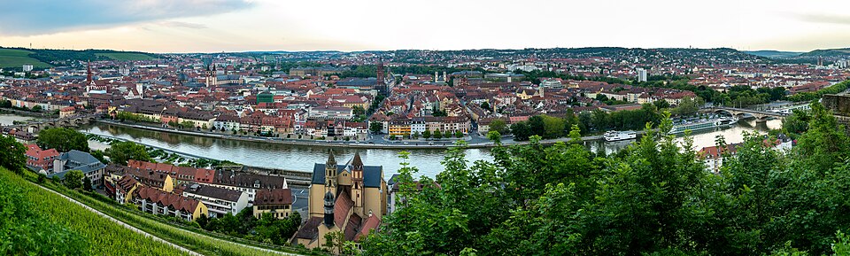 File:2019-06-07 Wuerzburg panorama from Festung.jpg