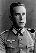 A man wearing a military uniform.
