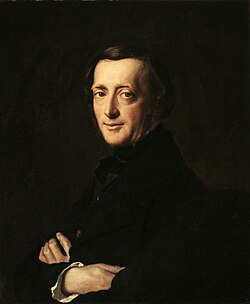 Portrait of Mayer-Goudchaux Worms by Henri Lehmann