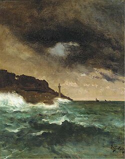 Lighthouse at Dusk