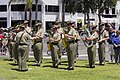 Australian Army Band Kapooka at a Kangaroo March centenary commemoration ceremony