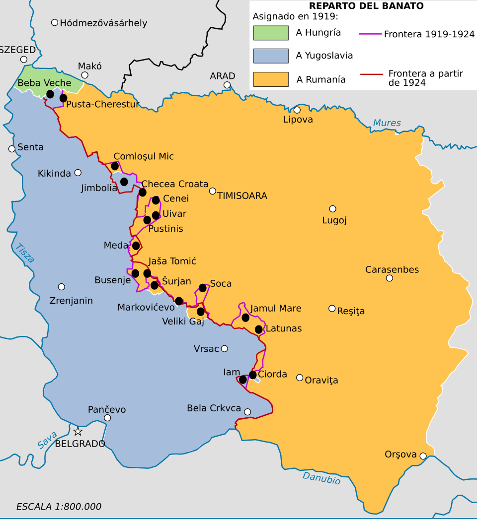 File:RepartoDelBanatoEntreYugoslaviaYRumanía.svg