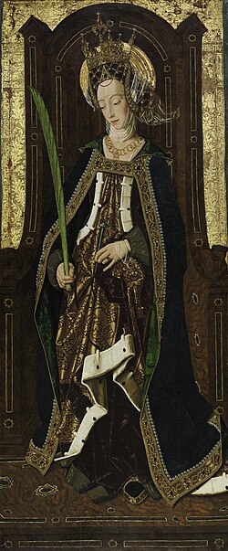 Saint Engratia, 1474 (Gardner Museum, Boston)