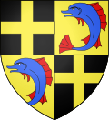 Blason famille fr Albon Restauration.svg