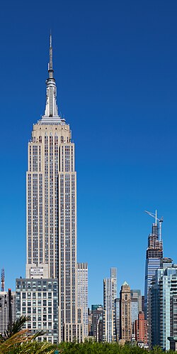 Empire State Building from rooftop.