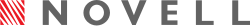 Novell's so-called "shark's teeth" logo, used from the late 1980s to 1996