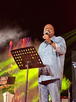 Jassie Gift performing at College of Engineering Chengannur