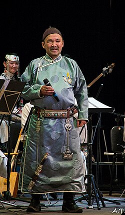 Khovalyg performing in Tyumen, 2016