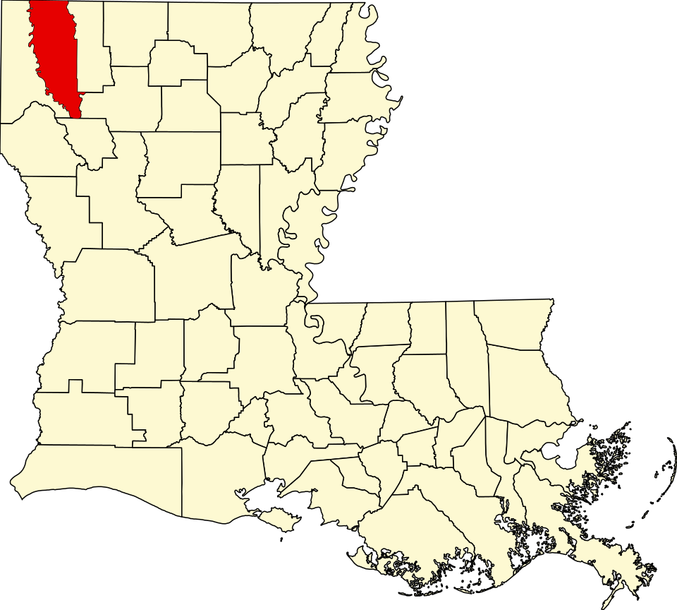 File:Map of Louisiana highlighting Bossier Parish.svg
