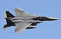 An F-15E Strike Eagle from the 494th Fighter Squadron