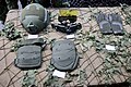 Ballistic helmet, Goggles, Glove, Elbowpad and Kneepad