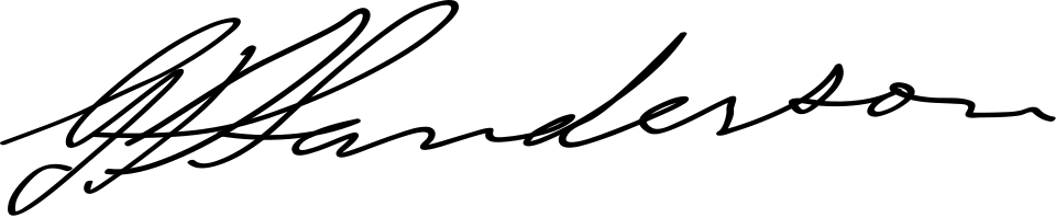 File:George P Sanderson Signature.svg