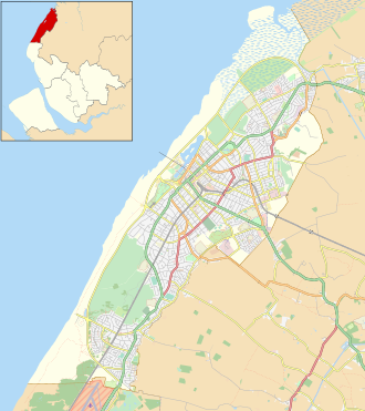 Map of Southport