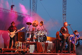 38 Special performing at Wright-Patterson Air Force Base near Dayton, Ohio, June 2010