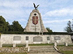 The Memorial Ossuary in Tekeriš to the victims of the Battle of Cer