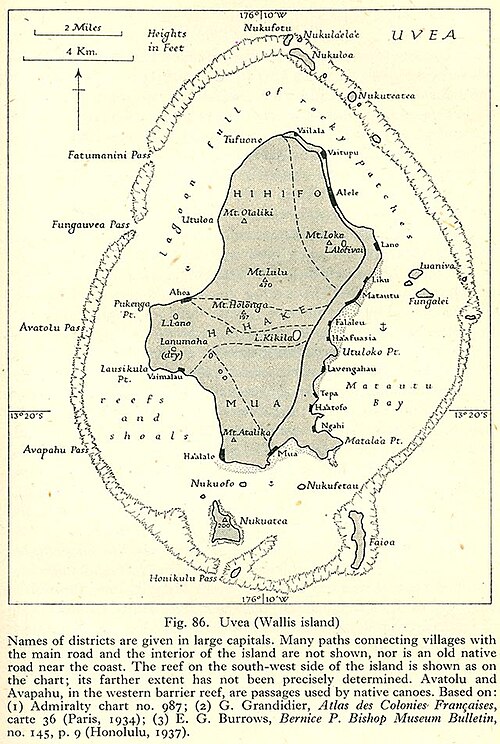 Uvea wallis island