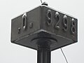 The "Zero Kilometer" kilometer marker at Yaroslavsky Station in Moscow indicates the length of the Trans-Siberian Railway—the distance from Moscow to Vladivostok.