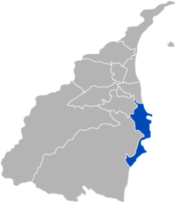 Location of Suao in Yilan