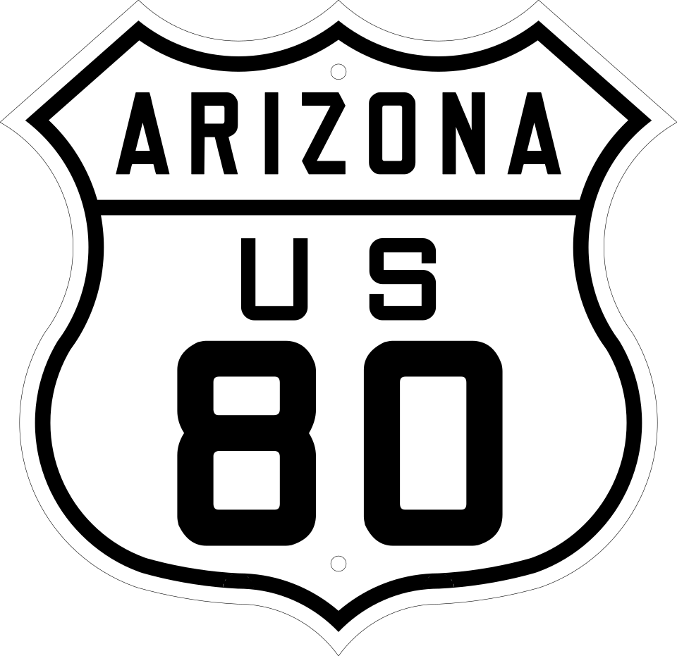 File:US 80 Arizona 1926.svg