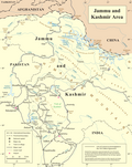 Map of disputed place by UN