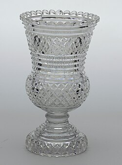English (?) vase, c. 1835