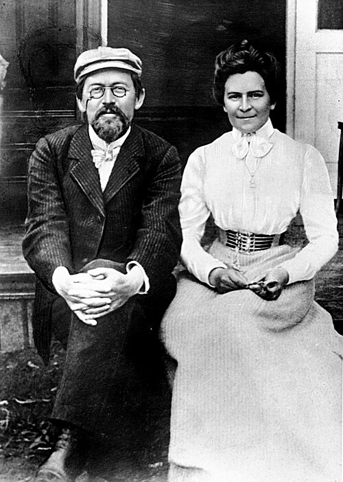 File:Anton Chekhov and Olga Knipper, 1901.jpg