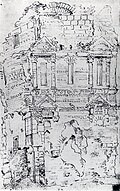 Ruins of Barbara Baths by Alexandre Wiltheim, c. 1620
