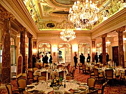 Interior of Hotel Hermitage Monte Carlo