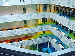 Interior of the National Library of Technology