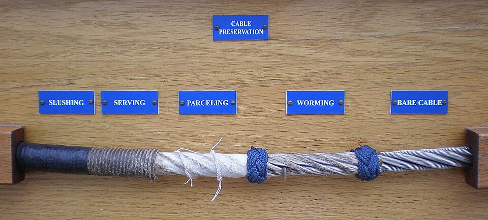 File:USCGC Eagle cable preservation sample2.JPG